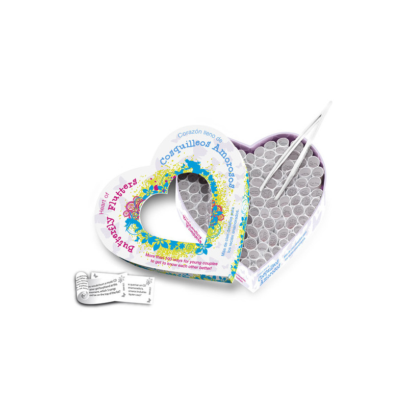 Heart of Butterfly Flutters | 100+ Ways To Get To Know You Lover Better -  - [price]
