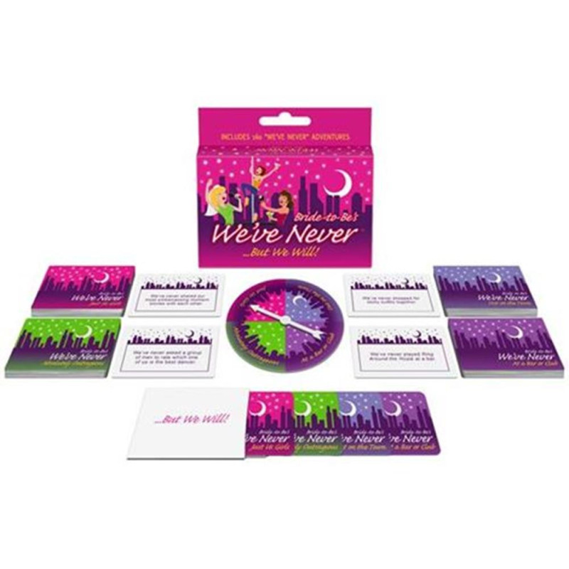 Bride-To-Be We've Never... But We Will | Hen Night Party Game -  - [price]