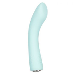 Pave - By Jopen - Vivian - Jewelled Silicone Wand Vibrator With Crystals - Light Blue -  - [price]