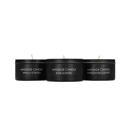 Ouch Massage Candle | 100g | Rose, Vanilla or Pheromone Aroma Options -  - [price]