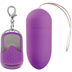 10 Speed Remote Controlled Vibrating Love Egg | Purple | from Shots Toys -  - [price]