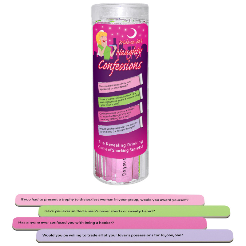 Bride-To-Be's Naughty Confessions | Bachelorette/Hen Night Party Game -  - [price]
