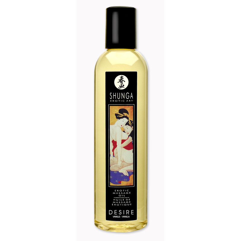 Shunga Sensual Massage Oil | 12 Intoxicating Flavours -  - [price]