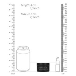 Ouch Massage Candle | 100g | Rose, Vanilla or Pheromone Aroma Options -  - [price]